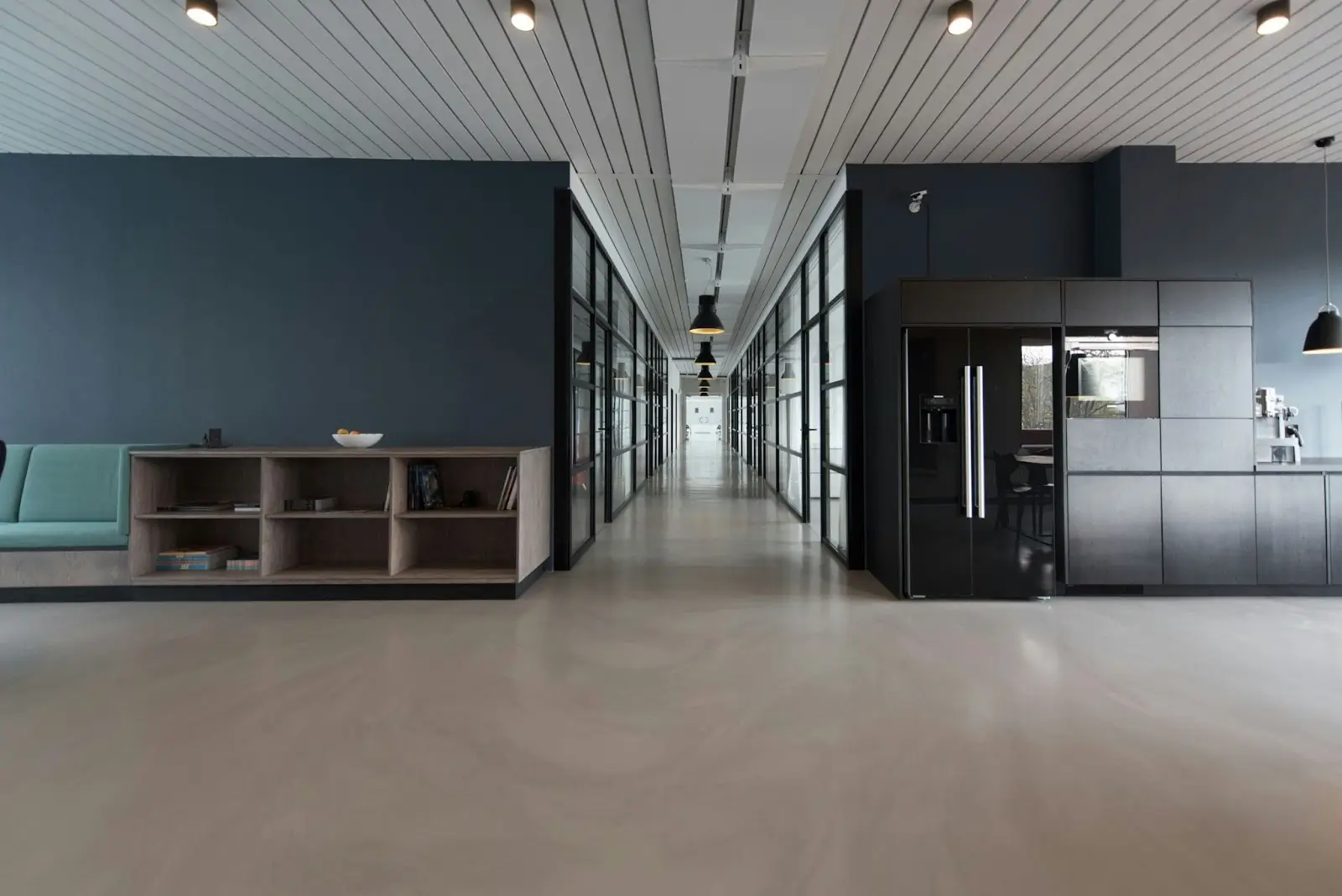 Modern office building